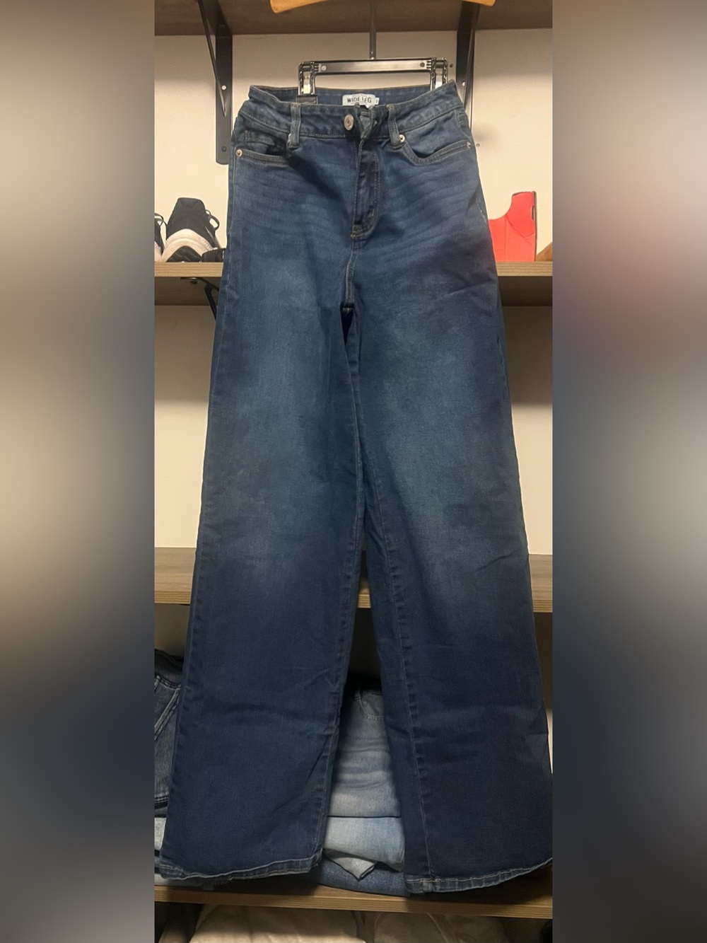 refuge Dark Blue barrel Jeans